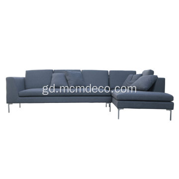 L-Cruth B&amp;B Italia Fabric Roinneil Sofa Charles